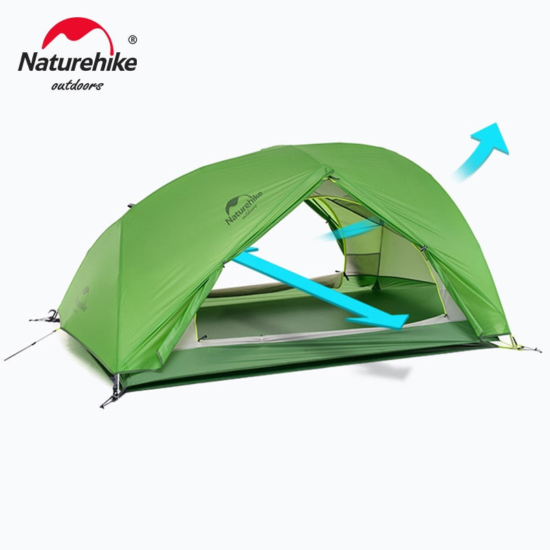 Naturehike Star River 2 Tent 2 Person Ultralight Waterproof Camping Tent Double Layer 4 Seasons Tent Outdoor Travel Hiking Tent