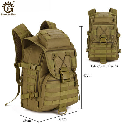 40L Large Capacity Man Army Tactics Backpacks Military Assault Bags 900D Waterproof Molle Travel Bag Mochila Tactica