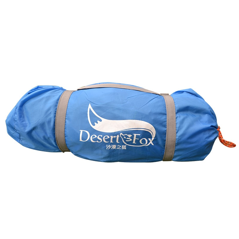 Desert&Fox Backpacking Tent 2 Person Double Layer Camping Tents 4 Seasons Waterproof Breathable Lightweight Portable Travel Tent