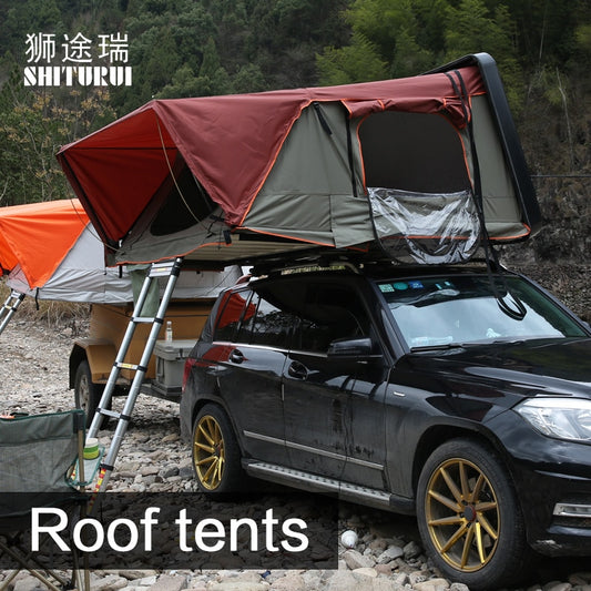 Car roof tents hydraulic speed factory outlet multi-color selection with lock support high speed 120 yards SUV off-road vehicle