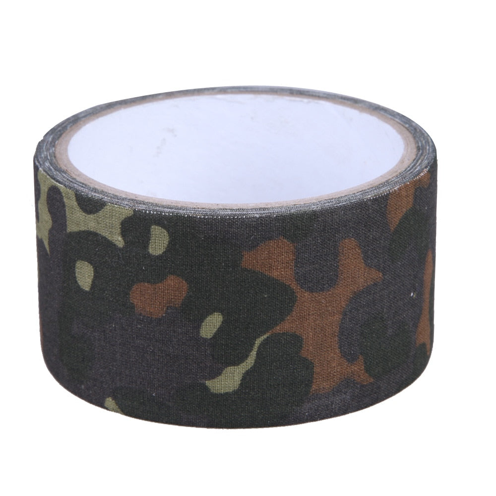 5cm*5m Camouflage Tape Outdoor Grass Camo ACU Hunting Camping Wrap Tape Waterproof Super Strong Adhesive Tape Outdoor Tools