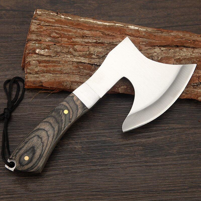 2019 Sharp F702 Survival tomahawk axes hatchet camping hand fire axe Boning Knife for Chopping meat Bones