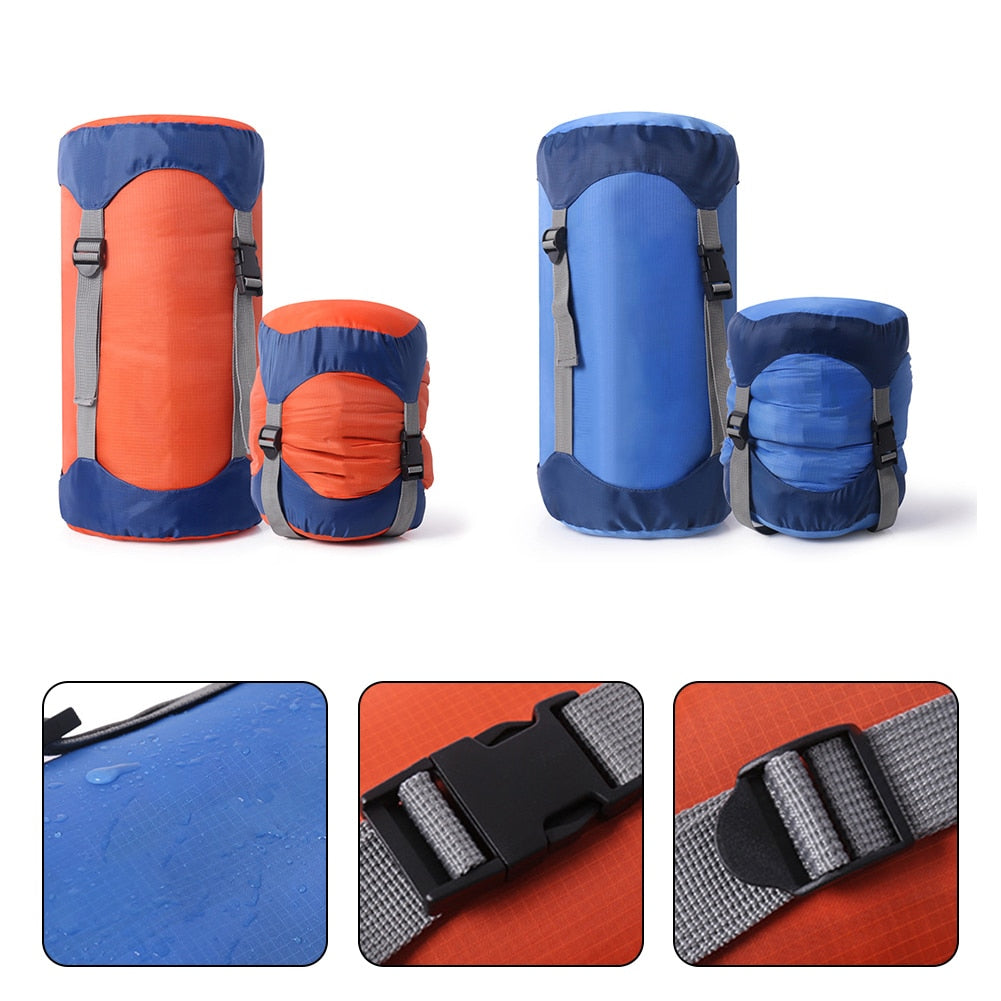 1PCS Compression Sack Stuff Sack Water-Resistant & Ultralight Outdoor Storage Bag Space Saving Gear For Camping Hiking